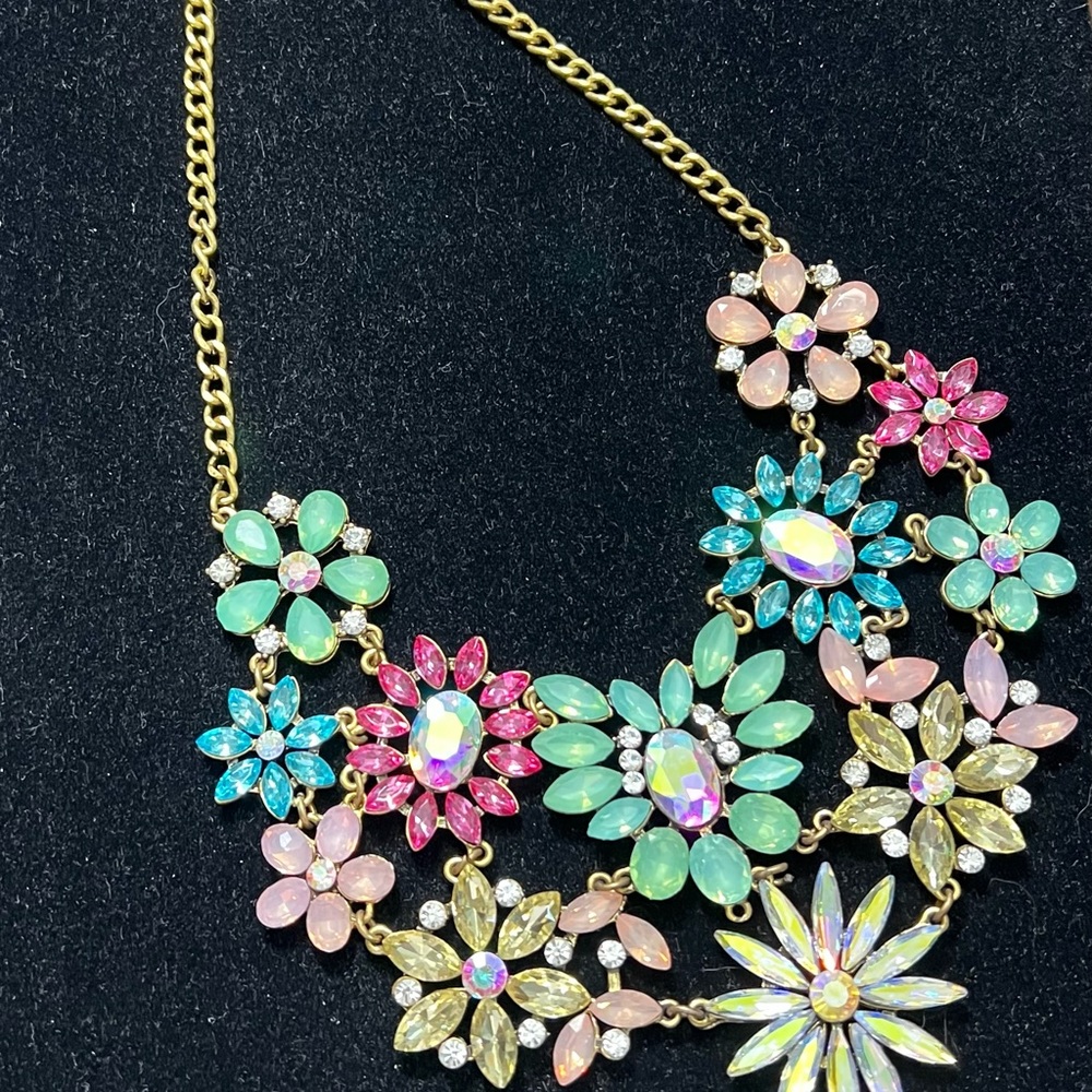 Amazing statement necklace & earrings - Picture 3 of 5